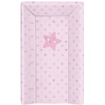 

Ceba Baby Podložka měkká 80 cm trojhranná – Hvězdy růžová