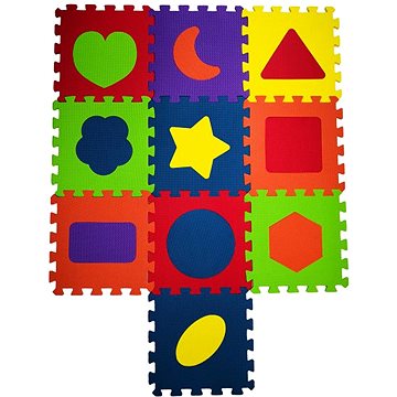 

COSING EVA Puzzle podložka - Tvary (10 ks)