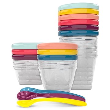 

BABYMOOV Multi Set barevných misek s víčky
