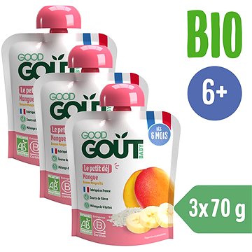 

Good Gout BIO Mangová snídaně 3× 70 g