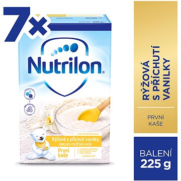 

Nutrilon Pronutra První kaše rýžová s příchutí vanilky 7× 225 g