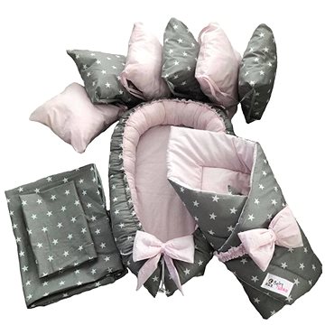 

BabyTýpka Stars pink sada M
