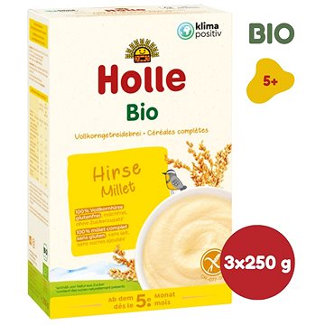 

HOLLE BIO Jahelná kaše 3× 250 g