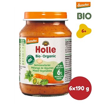 

HOLLE BIO Zeleninová směs 6× 190 g