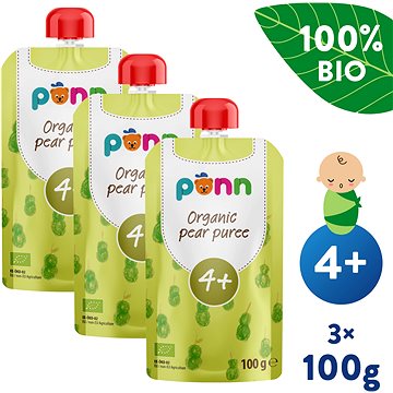 

SALVEST Ponn BIO Hruška 100% 3× 100 g