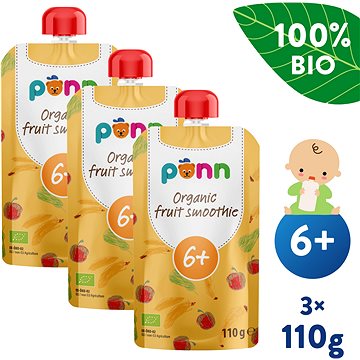 

SALVEST Ponn BIO Ovocné smoothie s ananasem 3× 110 g