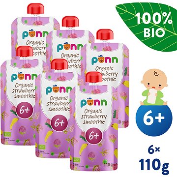 

SALVEST Ponn BIO Ovocné pyré s malinami 6× 110 g