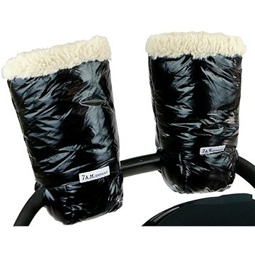 

7AM Enfant Rukavice na kočárek Black Polar