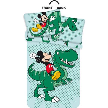 

Jerry Fabrics ložní povlečení - Mickey dino baby