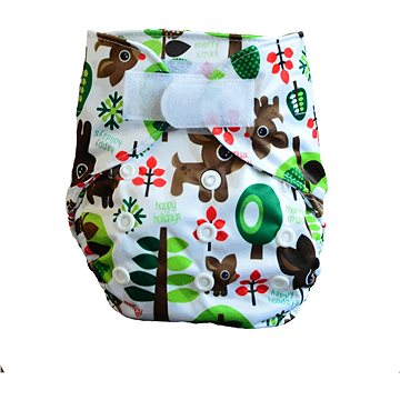 GaGa's Novorozenecké svrchní kalhotky Lesní  - Plenkové kalhotky