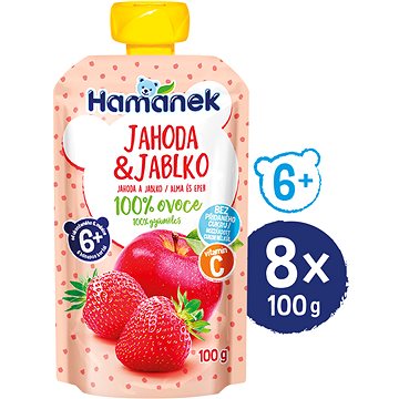 

HAMÁNEK Jahoda 8× 100 g
