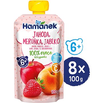 

HAMÁNEK Jahoda a meruňka 8× 100 g
