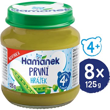 

HAMÁNEK První hrášek 8× 125 g