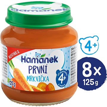 

HAMÁNEK První mrkev 8× 125 g