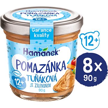 

HAMÁNEK Tuňák se zeleninou 8× 90 g