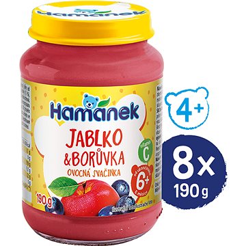 

HAMÁNEK s borůvkami 8× 190 g