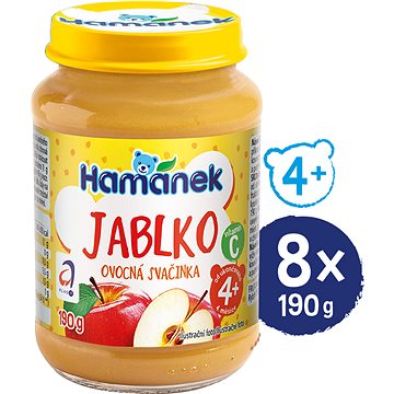 

HAMÁNEK s jablky 8× 190 g