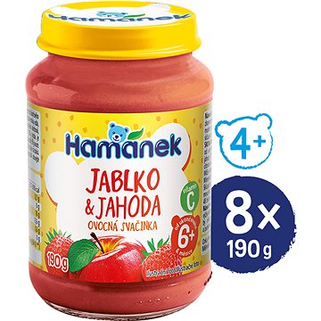 

HAMÁNEK s jahodami 8× 190 g