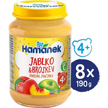 

HAMÁNEK s broskvemi 190 g