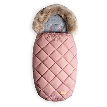 pink fur footmuff