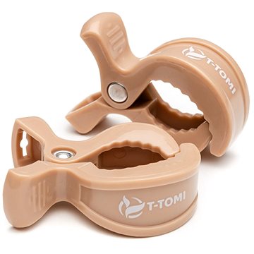 

T-TOMI klip, Beige