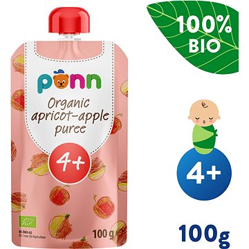 

SALVEST Ponn BIO Meruňka s jablkem (100 g)