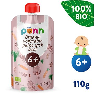 

SALVEST Ponn BIO Hovězí maso se zeleninovým pyré (100 g)