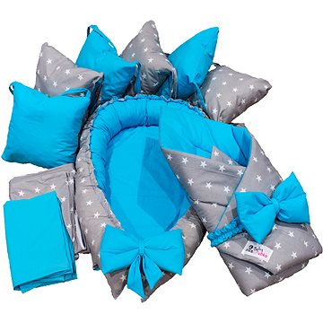 

BabyTýpka Sada L Stars blue