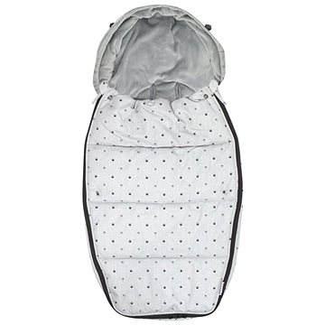 

Dooky Footmuff DeLuxe Light Grey Crowns, vel. L