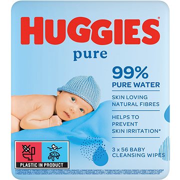 

HUGGIES Pure Triplo (3× 56 ks)