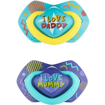

Canpol babies NEON LOVE 6–18m 2 ks modrý
