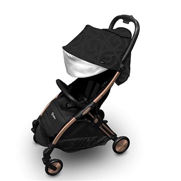 

BabyStyle Hybrid Ezyfold Rose Gold rám a bouda Jet Black