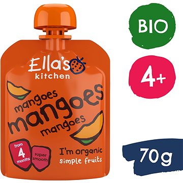 

Ella's Kitchen BIO Mangová svačinka 70 g