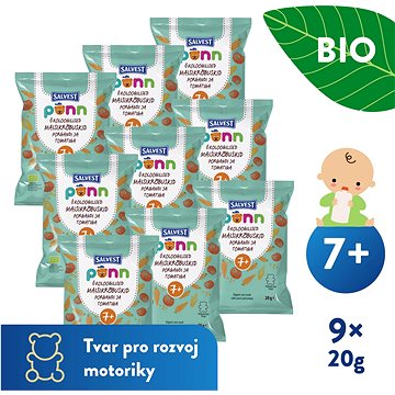 

SALVEST Ponn BIO Rajčatové křupky (9× 20 g)