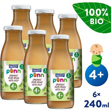

SALVEST Ponn BIO Hrušková šťáva s dužinou (6× 240 ml)