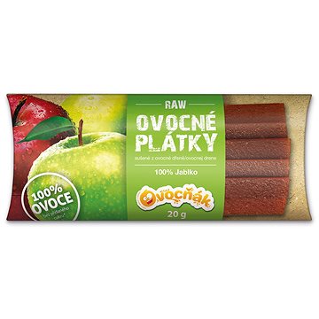 

Ovocňák plátky 100% jablko 20 g