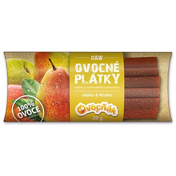 

Ovocňák plátky jablko-hruška 20 g