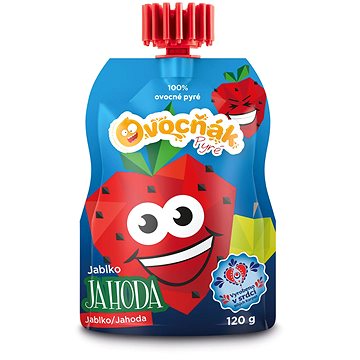 

Ovocňák pyré jablko-jahoda 120 g