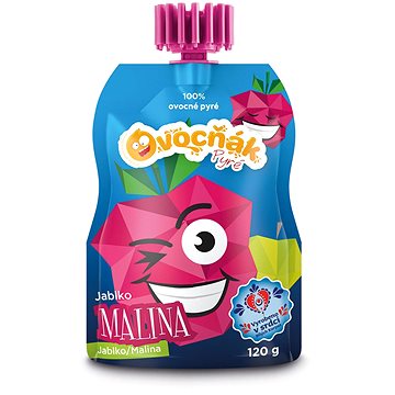 

Ovocňák pyré jablko-malina 120 g