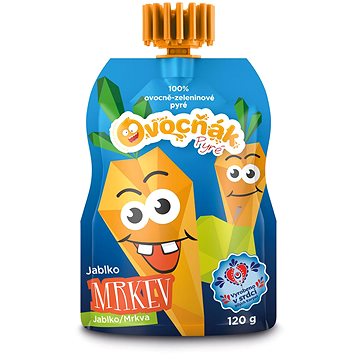 

Ovocňák pyré jablko-mrkev 120 g