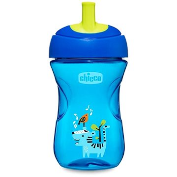 

Chicco hrneček Advanced s brčkovým náustkem 266 ml, modrý 12 m+