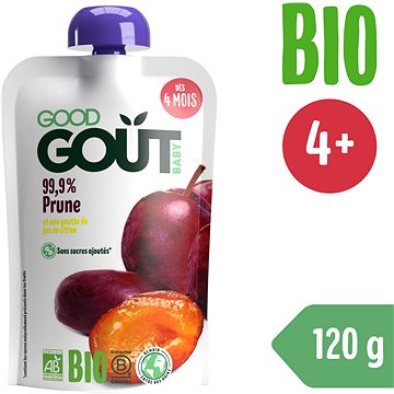 

Good Gout BIO Švestka 120 g