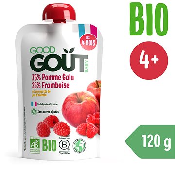 

Good Gout BIO Jablko s malinou 120 g