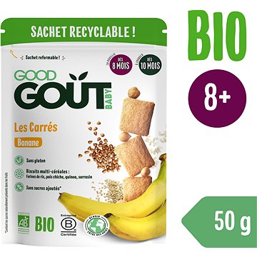 

Good Gout BIO Banánové polštářky (50 g)