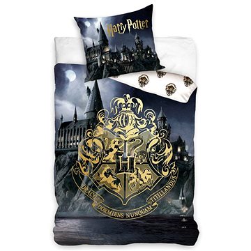 

CARBOTEX oboustranné - Harry Potter Bradavice, 140×200 cm
