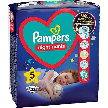 

PAMPERS Night Pants vel. 5 (22 ks)