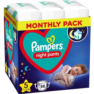 

PAMPERS Night Pants vel. 5 (88 ks)