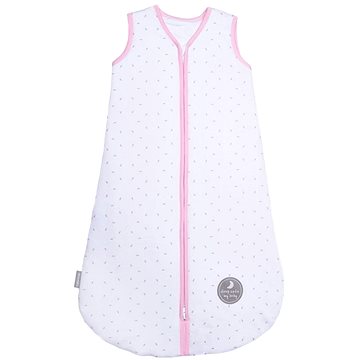 

Natulino zimní spací pytel, Natural White Grey Little Leaves / Pink, 3vrstvý, L (12– 18 m)