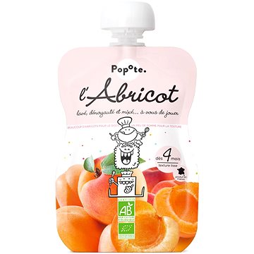 

POPOTE BIO meruňka 120 g