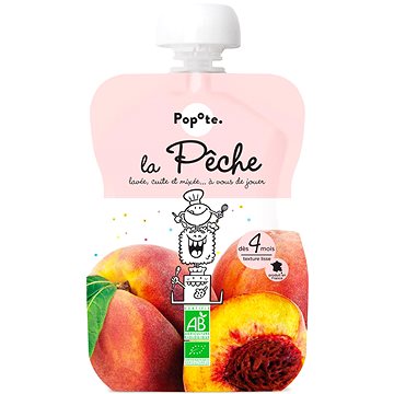 

POPOTE BIO broskev 120 g